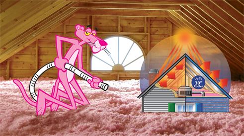 Attic insulation services in Rogers, MN